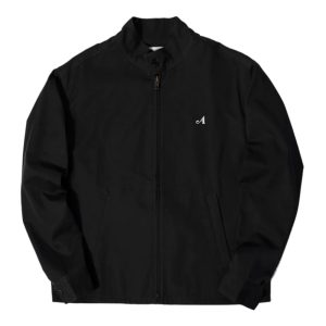 Veste Harrington Patch Awake Split Logo Noir Blanc 291681