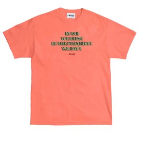 Awake Trust T-shirt Corail Marron 291571
