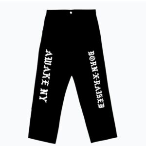 Pantalon double genou Awake x Born x Raised Carhartt WIP noir gris 289773