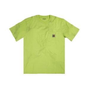 Awake x Born X Raised Carhartt WIP Pocket Tee T-shirt citron vert rose 288567