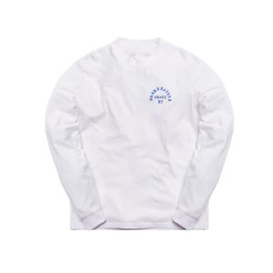 Awake x Born X Raised Coast To Coast L/S Tee Blanc Tang 291151