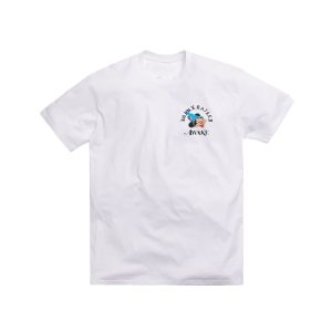T-shirt Awake x Born X Raised Fantasia Blanc Blanc 289836