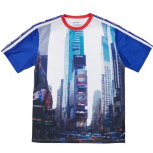 T-Shirt Awake x Kappa Evander Jersey Blanc/Royal/Rouge Violet 291069