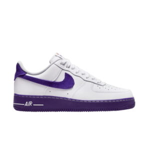 Nike Air Force 1 '07 LV8 EMB Blanc Court Violet Blanc DB0264 100
