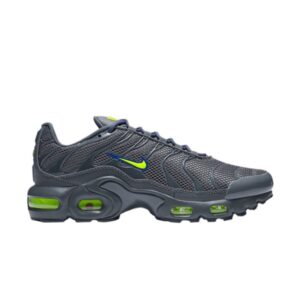 Nike Air Max Plus GS Gris Foncé Volt Bleu CU1718 002