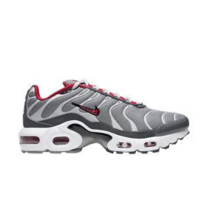 Nike Air Max Plus GS Particle Gris Université Rouge Rose CD0609 005