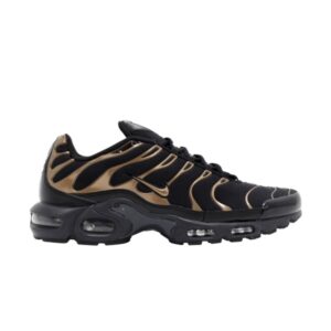 Nike Air Max Plus TXT Baskets Cacao Métallique Blanc 647315 090