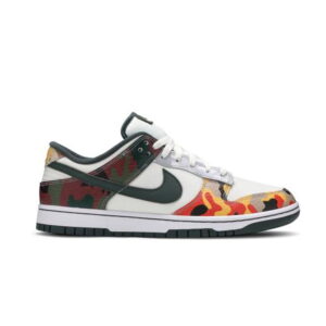 Nike Dunk Low SE Sail Multi-Camo Marron DH0957 100