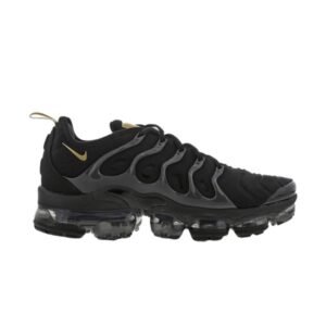 Nike VaporMax Plus Noir Métallisé Or Crème BQ5068 001