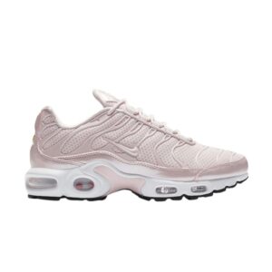 Baskets Wmns Air Max Plus Premium à peine rose blanc 848891 601