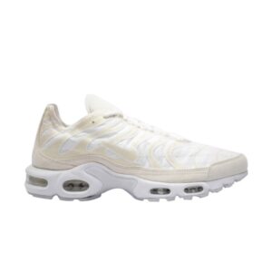 Baskets Wmns Nike Air Max Plus déstructurées blanc crème CD0882 100