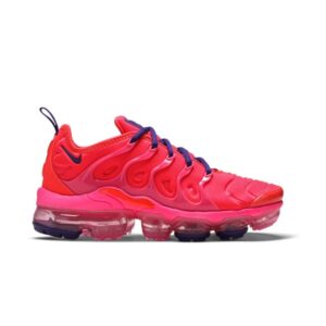Baskets Wmns Nike Air VaporMax Plus Néon Rouge Noir CU4907 600