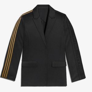 Veste de costume adidas Ivy Park 3-Stripes Noir/Blanc Mesa 306083
