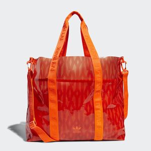 adidas Ivy Park Beach Sac fourre-tout Orange solaire/Orange acide Blanc 301807