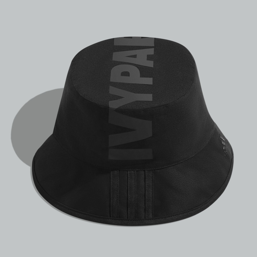 Panama adidas Ivy Park Bucket Chapeau Noir Blanc 297369