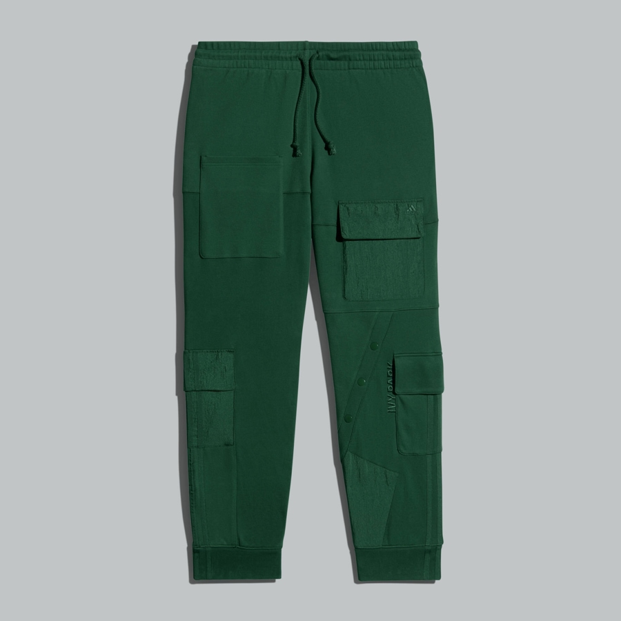Pantalon de survêtement adidas Ivy Park Cargo (neutre en matière de genre) Vert foncé marron 296581