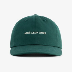 Casquette Aime Leon Dore Chapeau En Nylon Brossé Vert Bleu 308714