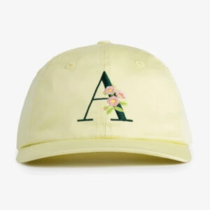 Casquette Aime Leon Dore Satin Floral A Hat Jaune Noir 308638