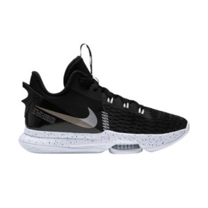 Nike LeBron Witness 5 Noir Métallique Argent Gris CQ9380 001