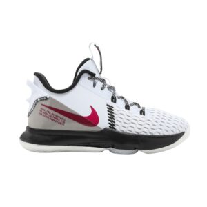 Nike LeBron Witness 5 GS Gris Fireberry CT4629 008