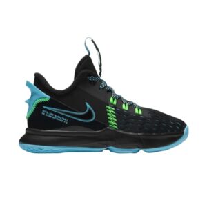 Nike LeBron Witness 5 PS Noir Bleu Clair Fury CT4630 004