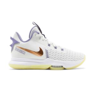 Nike LeBron Witness 5 Summit Blanc Métallisé Bronze Blanc CQ9380 102
