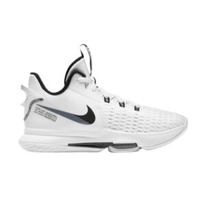 Nike LeBron Witness 5 Blanc Noir Blanc CQ9380 101