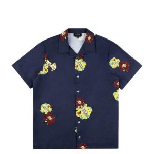 A.P.C. Chemise Louis S/S Chemise Bleu Marine Foncé Bleu Marine Foncé 312919