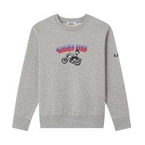 Sweat A.P.C. Sweat Mika Gris Gris COEBH M27667 PLA