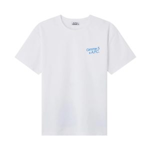 T-shirt A.P.C. Steve T-shirt Blanc Blanc 312216