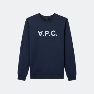 Sweat A.P.C. Sweat VPC Bleu Blanc 309080