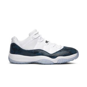 Air Jordan 11 Retro Low Marine Snakeskin 2019 Blanc CD6846 102