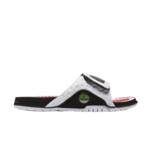 Air Jordan Hydro 13 Retro Slide Blanc Rouge Noir Slides Blanc 684915 106