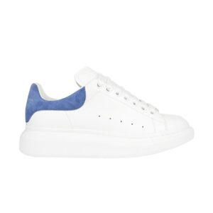 Alexander McQueen Baskets surdimensionnées Blanc Bleu ciel 441631 WHNBZ 9095