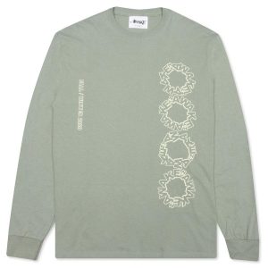 T-shirt Awake Ceremony L/S T-shirt Gris Sauge 314898