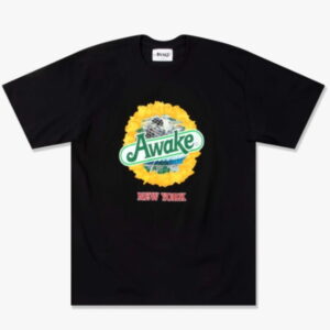 Awake Fraise Kiwi T-Shirt Noir Blanc 314946