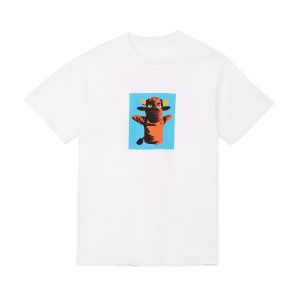 T-shirt année éveillée du bœuf blanc blanc 315634