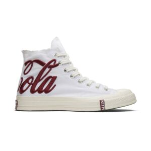 Kith x Coca-Cola x Converse Chuck 70 Blanc Rouge Baskets 160286C