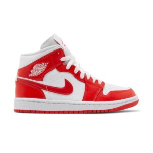 Femme Air Jordan 1 Mid Habanero Rouge BQ6472 116