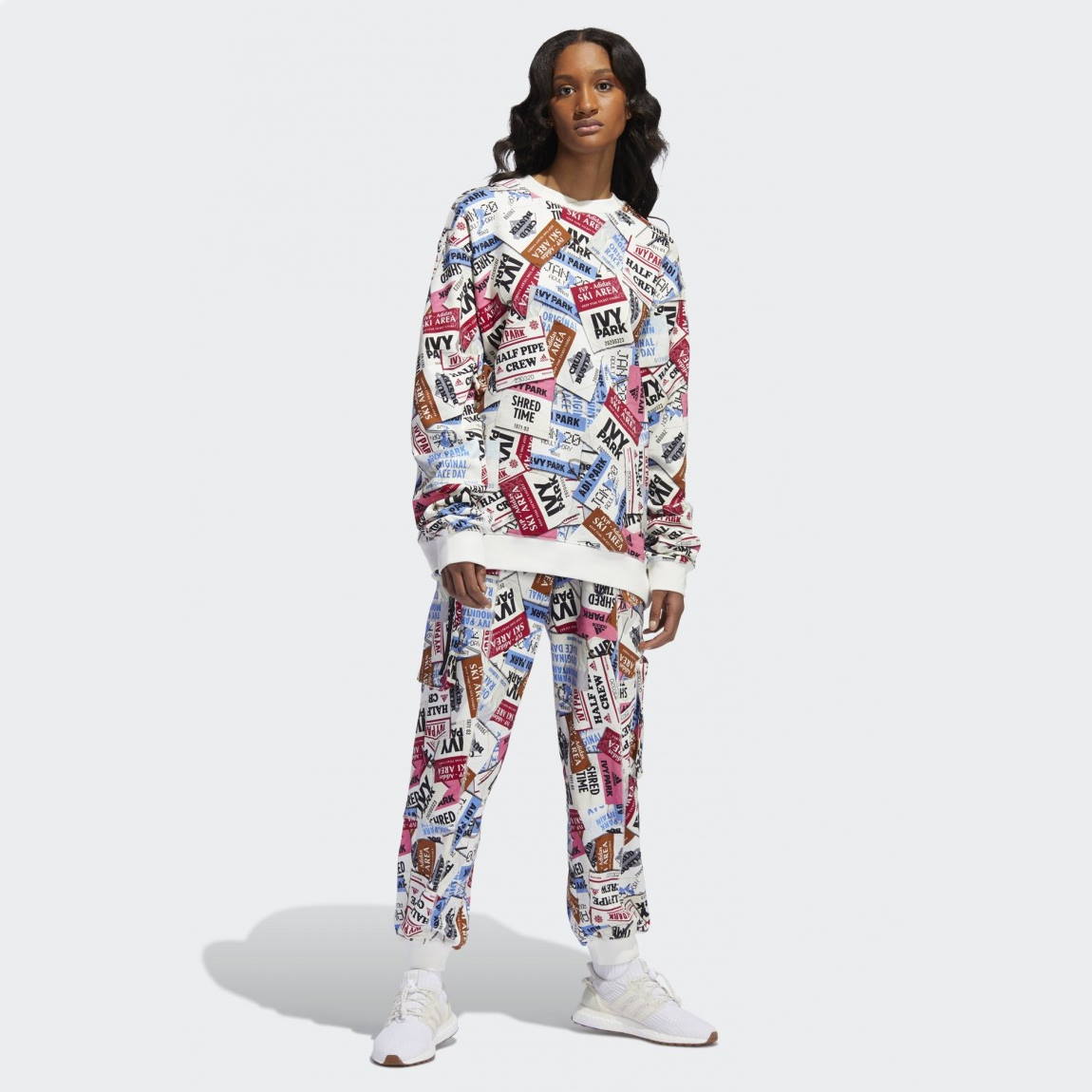 Pantalon de survêtement adidas Ivy Park Ski Tag (tous les sexes) Multicolore Multicolore 315706