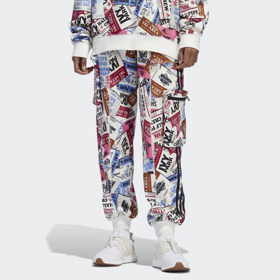 Pantalon de survêtement adidas Ivy Park Ski Tag (tous les sexes) Multicolore Multicolore 315706
