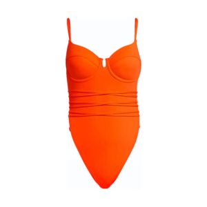 adidas Ivy Park Maillot de bain une pièce à bretelles spaghetti Orange solaire Orange solaire 314752