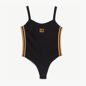 adidas Ivy Park Tank Body (grande taille) Noir Orange 313700