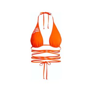 Haut de bikini adidas Ivy Park Wrap Orange solaire blanc 313107