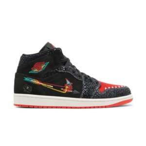 Baskets Air Jordan 1 Mid SE SiEMPRE Familia Blanc DN4904 001