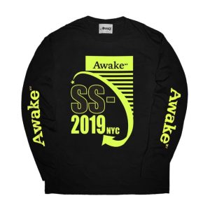 T-shirt à manches longues Awake Turntable noir 328911