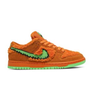 Grateful Dead x Nike Dunk Low SB Orange Bear Baskets Céramique Brillante/Vert Spark CJ5378 800