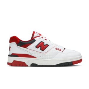 New Balance 550 Baskets blanches équipe rouge BB550SE1
