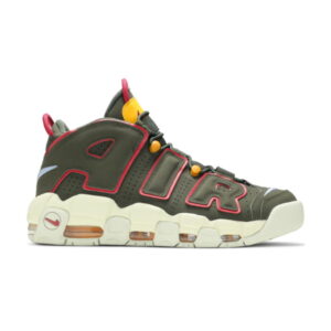 Nike Air More Uptempo Cargo Kaki Baskets Noir DH0622 300
