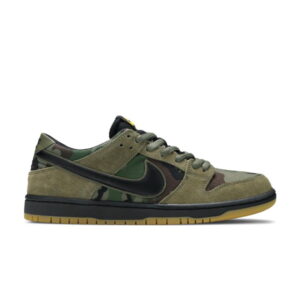 Nike SB Dunk Low Pro Skate Camo Olive moyen/Noir 854866 209
